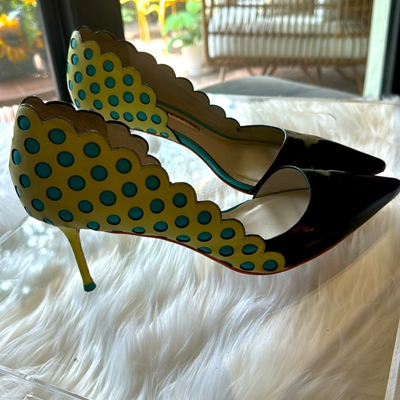 Sophia Webster Shoes - Sophia Webster Suna Patent Leather D'Orsay Pumps, size 7.5 (38)